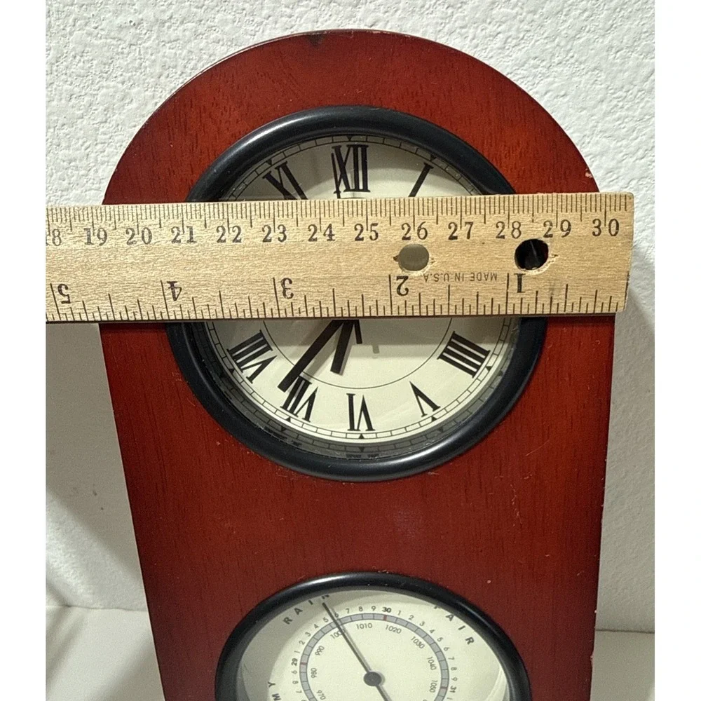 Drug Rep Pharmaceutical Promo PREMARIN Weather Station 60 Year Clock Barometer